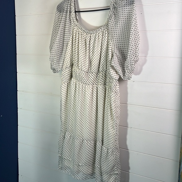 NWT XXL LAUREN Conrad poka dot dress. A265 - Picture 5 of 6